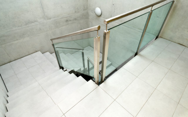 glass balustrade